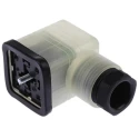 Hirschmann GDML 2P+E DIN 43650 A Solenoid Valve Connector Indicator Light 24V dc 8A 935980205 RS GDML 2011 LED 24 SCHWARZ