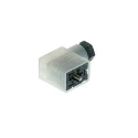 Hirschmann GML 2P+E DIN 43650 B Solenoid Valve Connector Indicator Light, 24V Voltage 933571100 GML 209 NJ LED 24 YE black