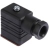 Hirschmann GM 2P+E DIN 43650 B Solenoid Valve Connector 16A 250V Black 932977100 GM 209 NJ black