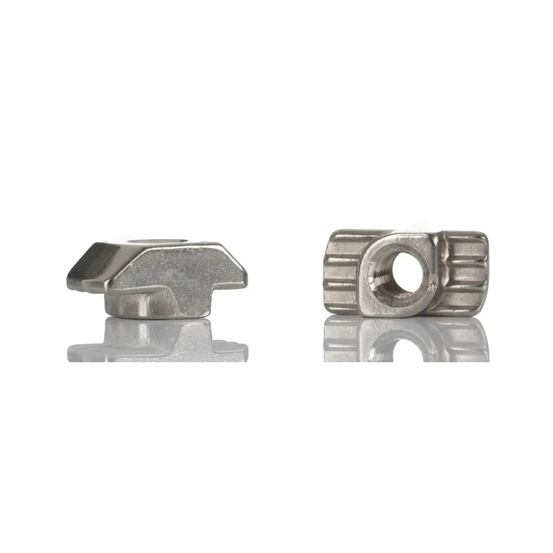 Bosch Rexroth M6 T-Slot Nut Connecting Component, Stainless Steel, Compatible with 40 mm, 45 mm, 50 mm, 60 mm 3842536604