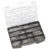 RS PRO 1025 piece Plain Stainless Steel Cotter Pin Kit 4 mm 50 mm 484-051