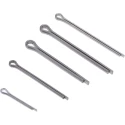 RS PRO 1025 piece Plain Stainless Steel Cotter Pin Kit 4 mm 50 mm 484-051