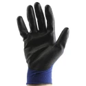 Ansell HyFlex 11-618 Blue Nylon Work Gloves Size 10 Polyurethane Coating 11618100