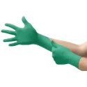 Ansell Green Nitrile Disposable Gloves Size XL 0.12 mm Thickness Chemical Resistant Food Safe Anti-Static 92600100