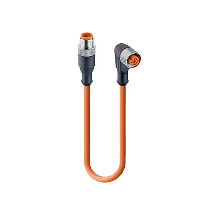 Lumberg Automation Male 4 way Straight to Female 4 way M12 Sensor Actuator Cable 30V 11877 RST 4-RKWT/LED P 4-251/2 M