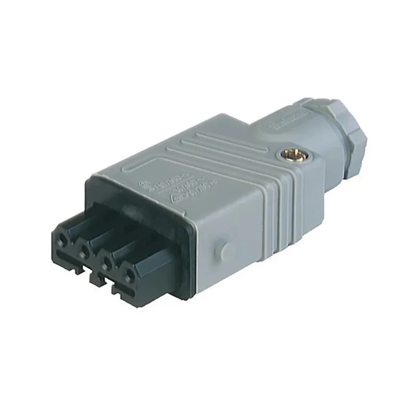 Hirschmann Industrial Power Connector 4P+PE Cable Mount, Screw Terminal, , 10A, 400V Fibreglass Reinforced Polyester IP54