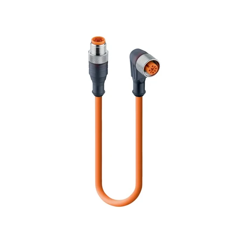 Lumberg Automation Male 4 way Straight to Female 4 way M12 Sensor Actuator Cable 3 m 17015 RST 4-RKWT/LED P 4-251/3 M