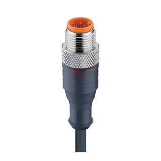 Lumberg Automation Sensor Actuator Cable Male 5-Way Straight to Female Unterminated Polyurethane Jacket 17061 RST 5-228/10 M