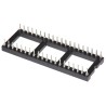 Winslow 2.54 mm Pitch Vertical 40 Way Through Hole Turned Pin Open Frame DIL Socket 5A W30540TTRC
