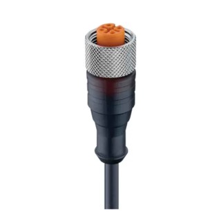 Lumberg Automation Female 4 Way Straight to Unterminated Sensor Actuator Cable 10 m 30V RKT 27451 RKT/LED A 4-3-224/10 M