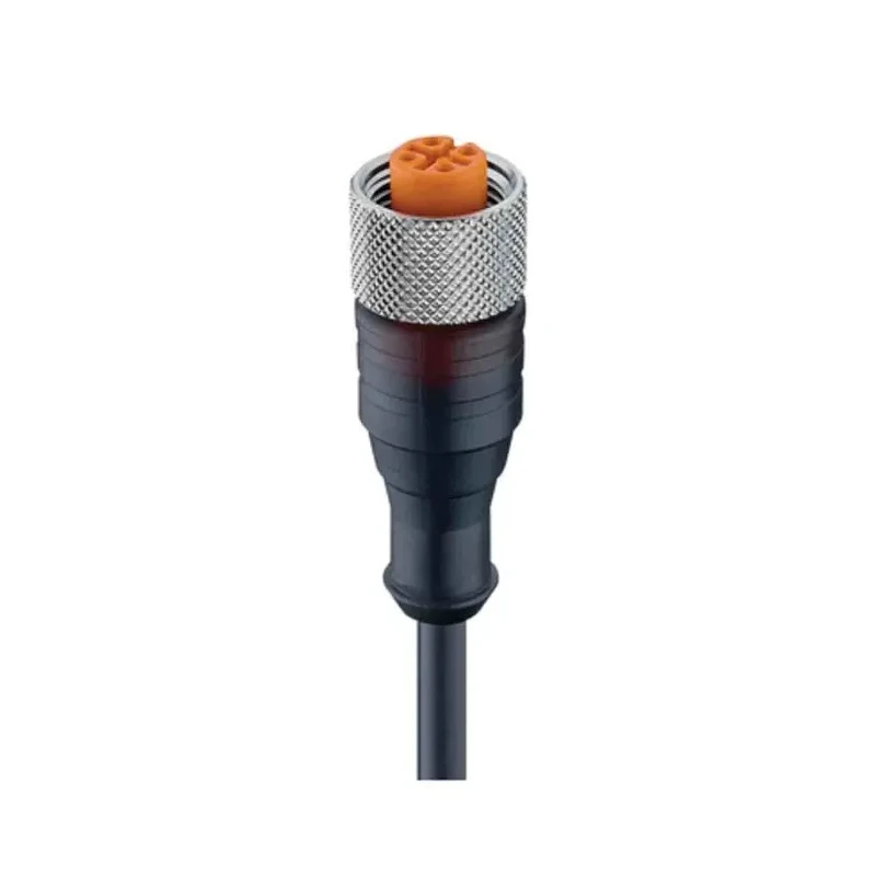 Lumberg Automation Female 4 Way Straight to Unterminated Sensor Actuator Cable 10 m 30V RKT 27451 RKT/LED A 4-3-224/10 M