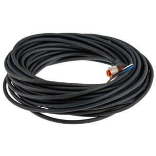 Lumberg Automation Female 4 Way Right Angle to Unterminated Free End Sensor Actuator Cable 15 m 250V 26409 RKWT 4-225/15 M