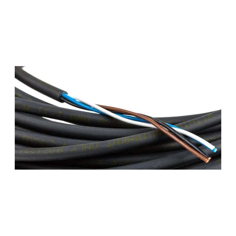 Lumberg Automation Female 4 Way Right Angle to Unterminated Free End Sensor Actuator Cable 15 m 250V 26409 RKWT 4-225/15 M