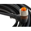 Lumberg Automation Female 4 Way Right Angle to Unterminated Free End Sensor Actuator Cable 15 m 250V 26409 RKWT 4-225/15 M
