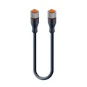 Lumberg Automation Sensor Actuator Cable 4 Contacts Copper PUR Jacket Black 10m 250V IP65-IP69K 18222 RKT 4-225/10 M