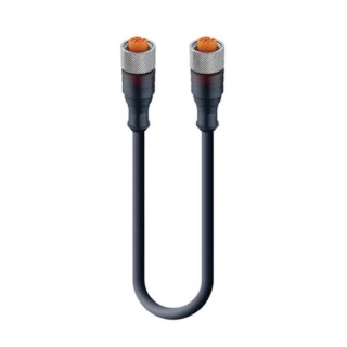 Lumberg Automation Sensor Actuator Cable 4 Contacts Copper PUR Jacket Black 10m 250V IP65-IP69K 18222 RKT 4-225/10 M