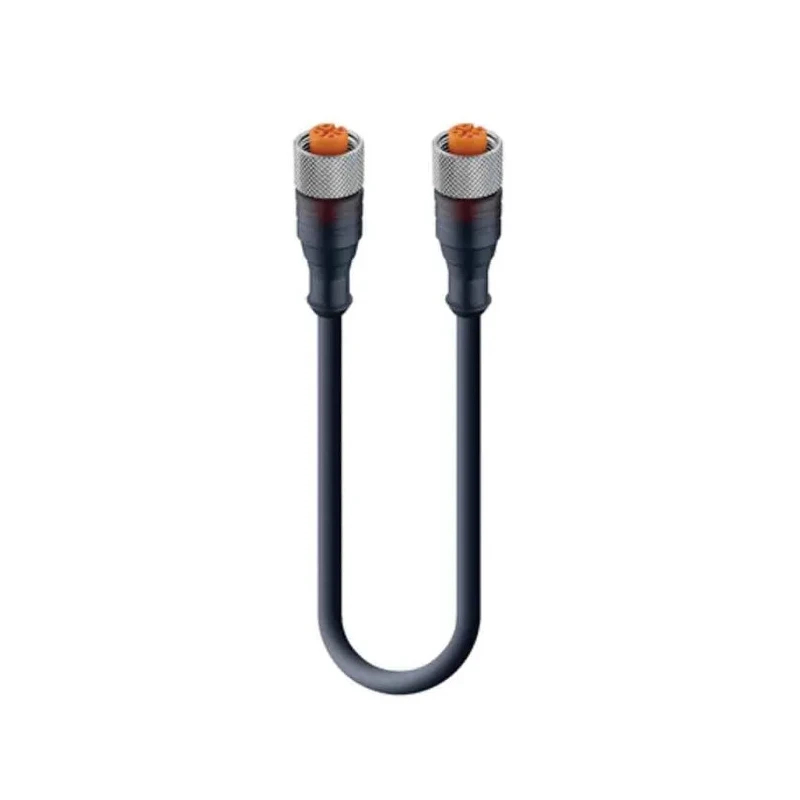Lumberg Automation Sensor Actuator Cable 4 Contacts Copper PUR Jacket Black 10m 250V IP65-IP69K 18222 RKT 4-225/10 M