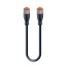 Lumberg Automation Sensor Actuator Cable 4 Contacts Copper PUR Jacket Black 10m 250V IP65-IP69K 18222 RKT 4-225/10 M