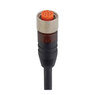 Lumberg Automation Female 12 Way Straight to Unterminated Sensor Actuator Cable, 10 m, Polyurethane 104142 RKT 12-346/10 M