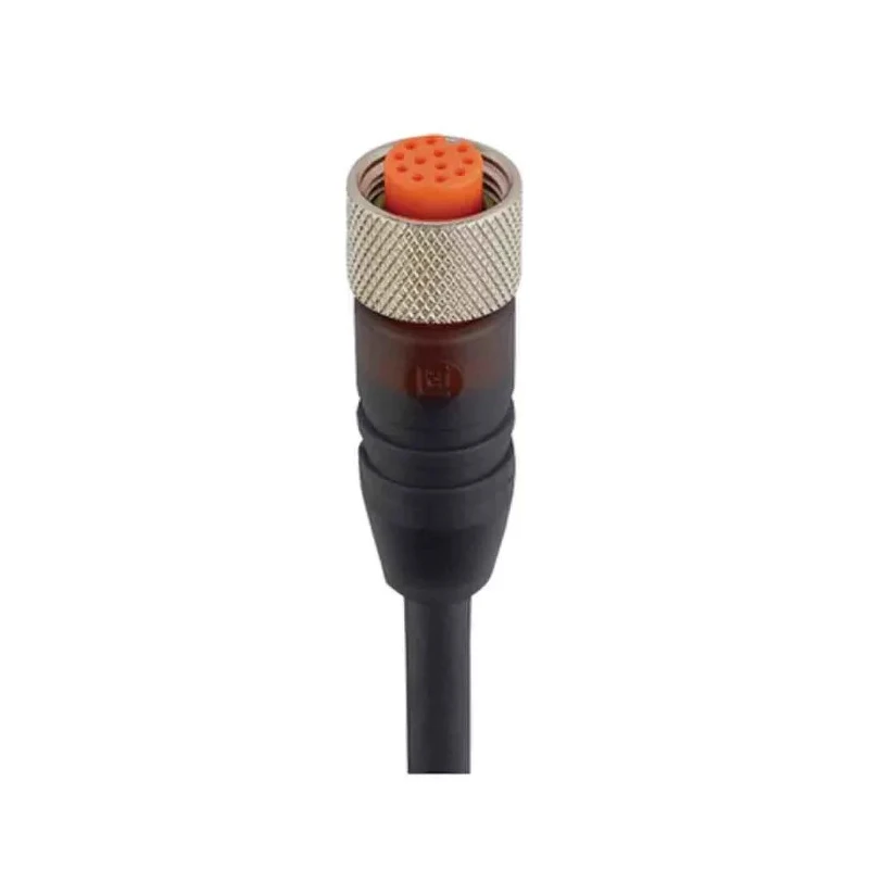 Lumberg Automation Female 12 Way Straight to Unterminated Sensor Actuator Cable, 10 m, Polyurethane 104142 RKT 12-346/10 M