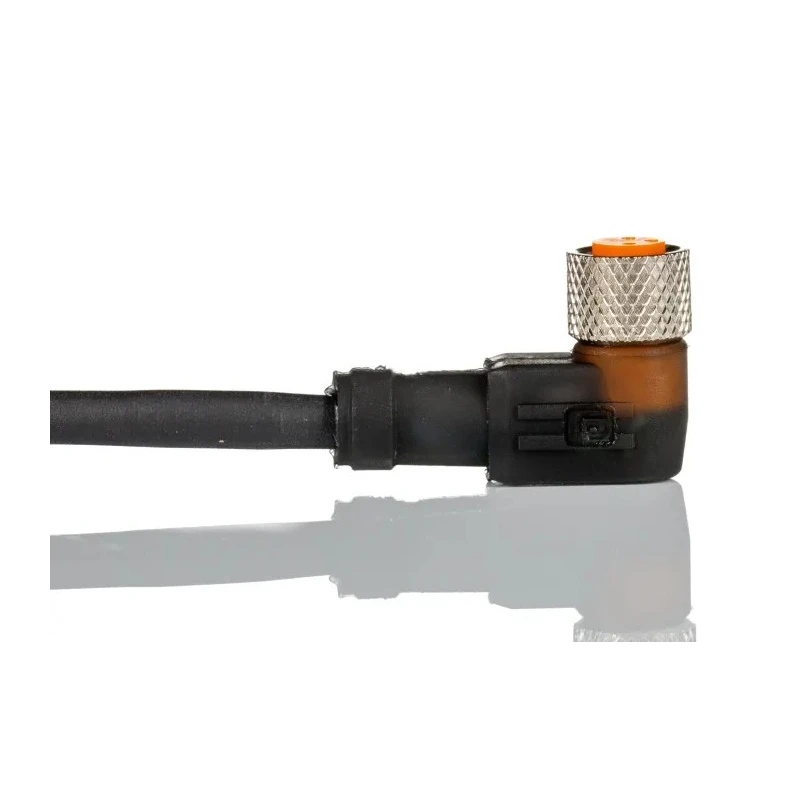 Lumberg Automation Sensor Actuator Cable Female 3 way M8 to Unterminated, Polyurethane Jacket 14007 RKMWV/LED A 3-224/2 M