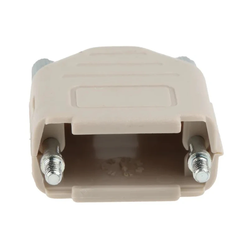 MH Connectors MHDPPK9-LG-K Polyamide Straight D-Sub Backshell, 9 Way Strain Relief Grey MHDPPK-SLIM Series