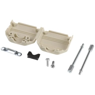 MH Connectors Polyamide Straight D-Sub Backshell 15 Contacts Strain Relief MHDPPK15-I-K