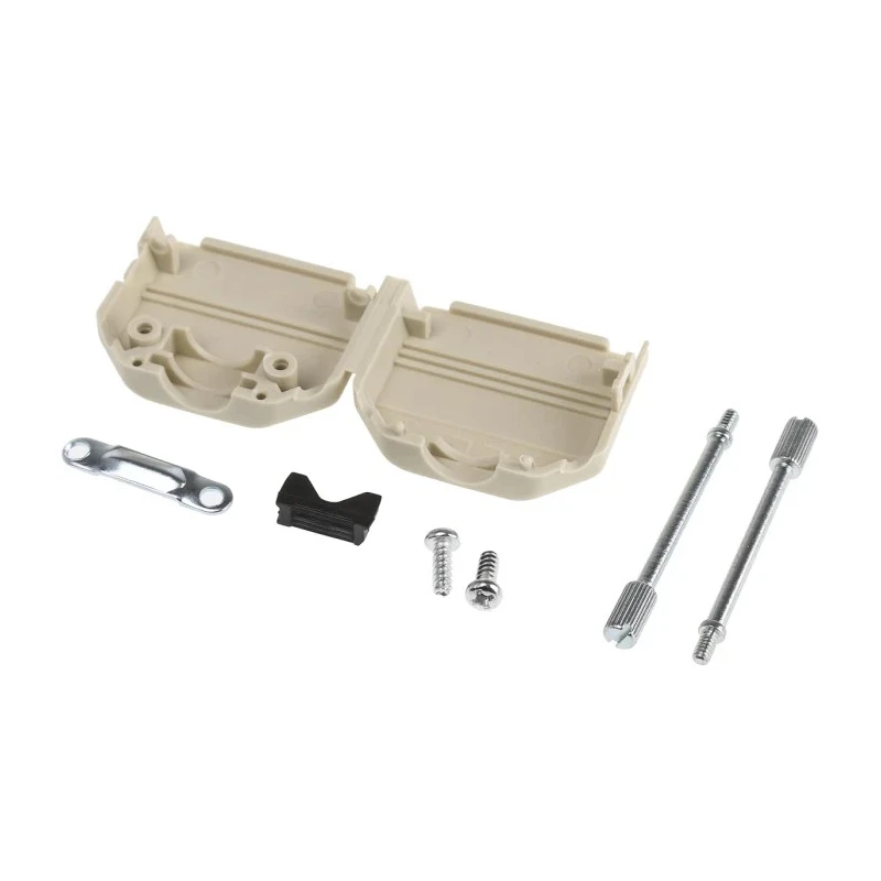 MH Connectors Polyamide Straight D-Sub Backshell 15 Contacts Strain Relief MHDPPK15-I-K