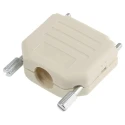 MH Connectors Polyamide Straight D-Sub Backshell 15 Contacts Strain Relief MHDPPK15-I-K