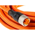 Lumberg Automation Female 5 Way Straight to Unterminated Free End Sensor Actuator Cable 10m 60V 11380 RKT 5-56/10 M