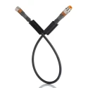 Lumberg Automation Male 3 Way Straight to Female 3 Way Straight Sensor Actuator Cable 300 mm 43659 RSMV 3-RKMV 3-224/0,3 M
