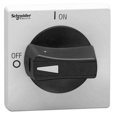 Schneider Electric Black and Grey Rotary Handle, 2.56 in Length, TeSys Series VLSH2H5BD
