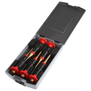 RS PRO 5-Piece Parallel Pin Punch Set, 150mm Overall Length, Conforms to DIN 6450, Model 484-748
