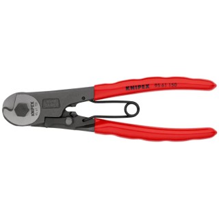 Knipex Straight Cable Shear 150mm, Tool Steel Jaw, High Strength Aluminium Handle 95 61 150