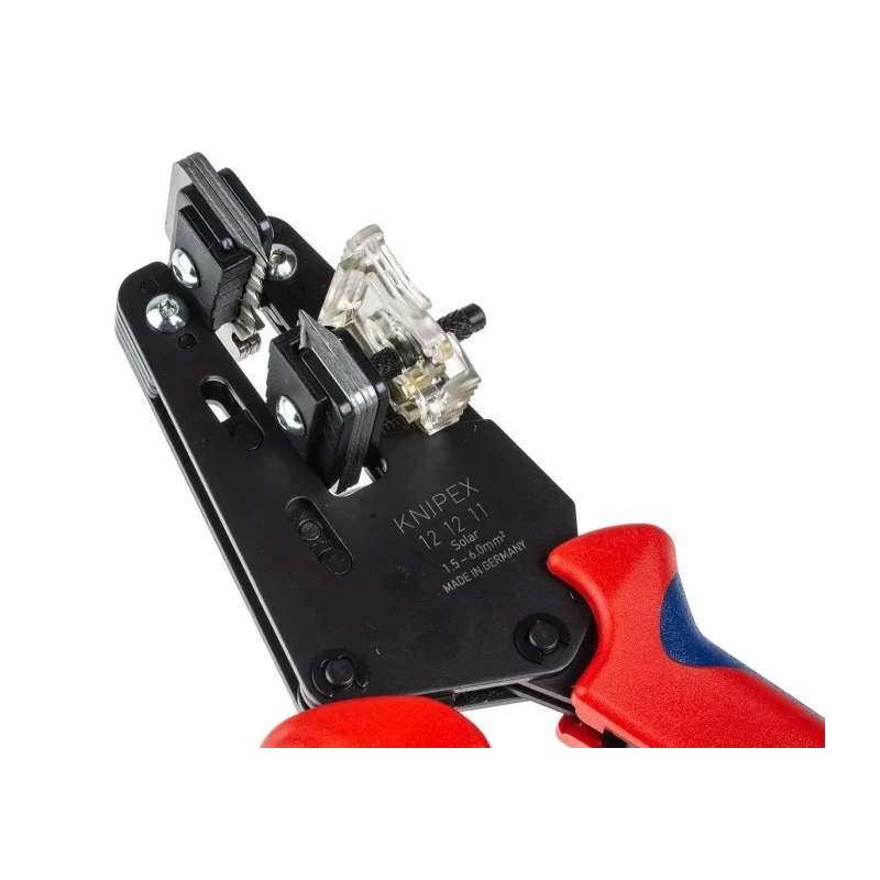 Knipex Precision Insulation Stripper Multi-Core Comfort Grip 1.5 to 6 mm², 195mm Overall 12 12 11