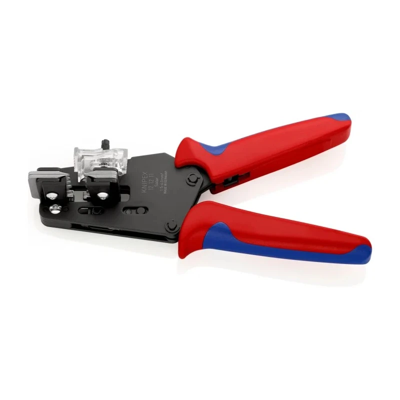 Knipex Precision Insulation Stripper Multi-Core Comfort Grip 1.5 to 6 mm², 195mm Overall 12 12 11