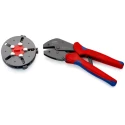 Knipex MultiCrimp® MultiCrimp 1 mm Crimp Tool with 3 Interchangeable Dies Set 250mm 973301