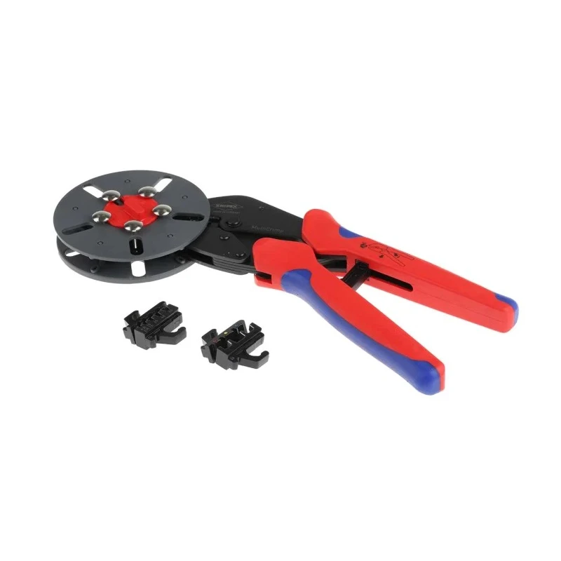 Knipex MultiCrimp® MultiCrimp 1 mm Crimp Tool with 3 Interchangeable Dies Set 250mm 973301