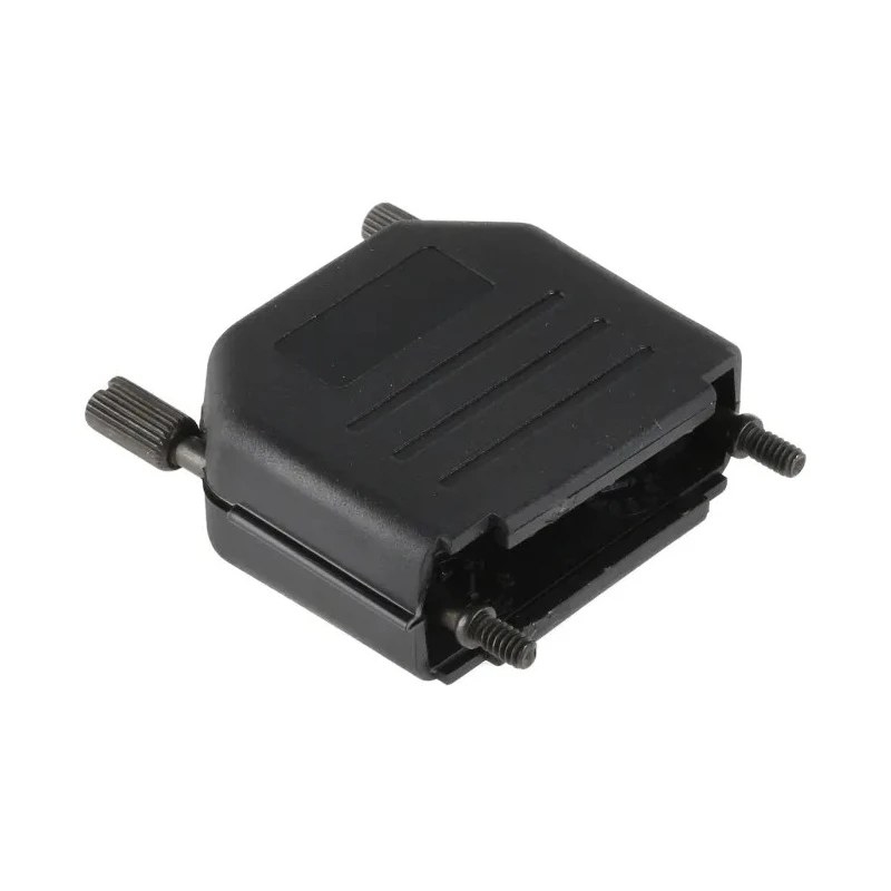 MH Connectors Polyamide Straight D-Sub Backshell 15 Way Strain Relief MHDPPK15-BK-K