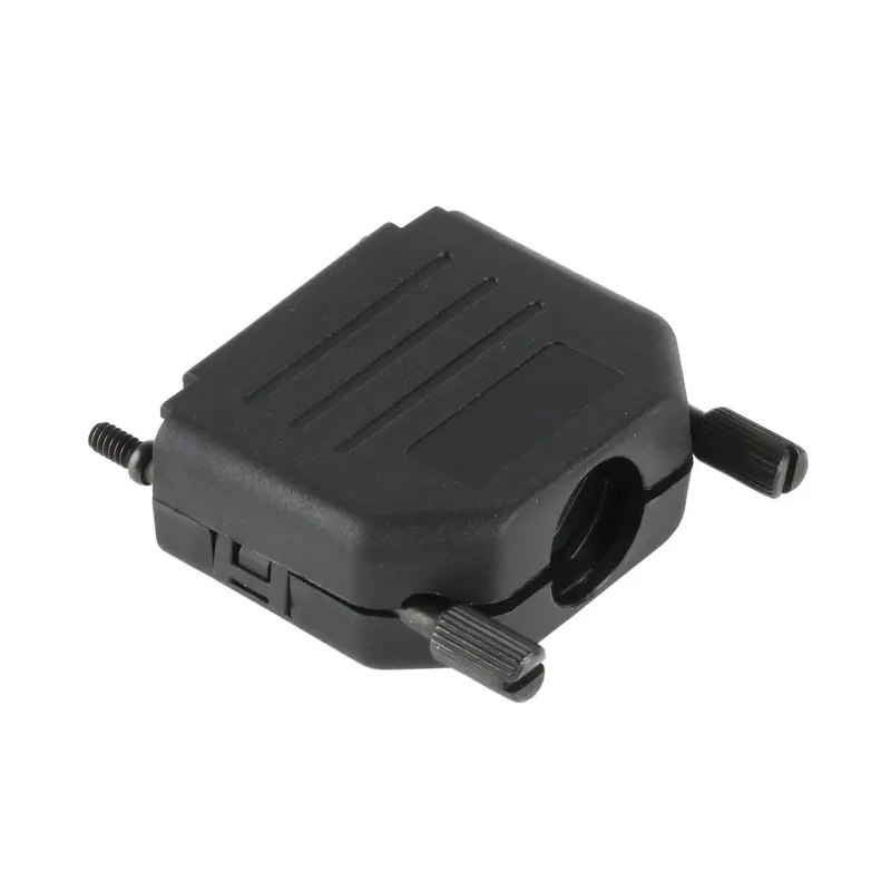 MH Connectors Polyamide Straight D-Sub Backshell 15 Way Strain Relief MHDPPK15-BK-K