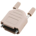 MH Connectors Polyamide Straight D-Sub Backshell 25 Way Strain Relief MHDPPK-25-I-K