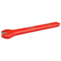 RS PRO Insulated Chrome Vanadium Steel Open End Spanner Metric 7 mm Size 110mm Overall Length IEC 60900 Compliant 197-3793