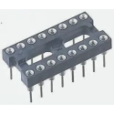 Winslow 2.54 mm Pitch Vertical 32 Way Through Hole Turned Pin Open Frame DIL Socket 5A W30532TTRC