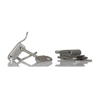 RS PRO Stainless Steel Draw Latch 50 mm Length 22 mm Width 12 mm Depth 245N Operating Tension 197-4126