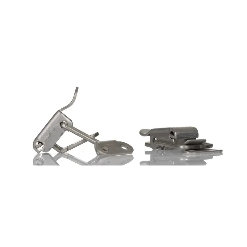 RS PRO Stainless Steel Draw Latch 50 mm Length 22 mm Width 12 mm Depth 245N Operating Tension 197-4126