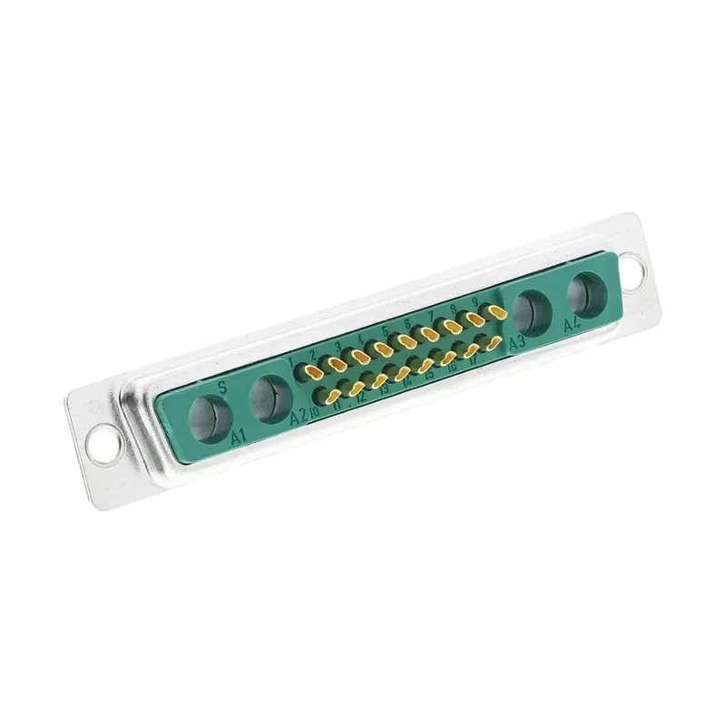 FCT from Molex FM 21 Way Straight Panel Mount D-Sub Connector Female FM21WA4S-K121 / 1731070068
