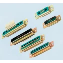 FCT from Molex FM 17 Way Right Angle Through Hole D-Sub Connector with Plain Universal Float FM17W2P5-K120 / 1731070191