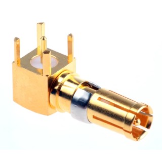 RS PRO Female Solder D-Sub Connector Coaxial Contact Gold over Nickel 485-209