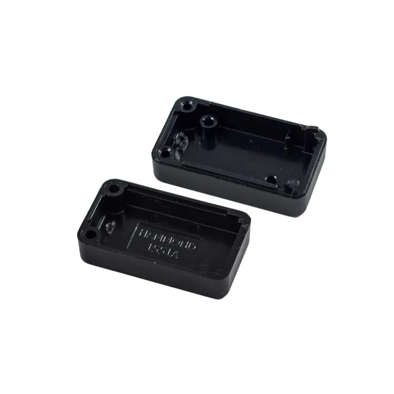 Hammond Flanged 1551 Series Black Black Lid ABS Enclosure IP54 15.5 mm x 35 mm x 20 mm 1551ABK