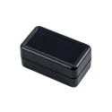 Hammond Flanged 1551 Series Black Black Lid ABS Enclosure IP54 15.5 mm x 35 mm x 20 mm 1551ABK